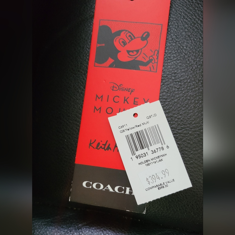 Coach Limited Edition Mickey X Keith Haring Holden Crossbody - Picture 6 of 13